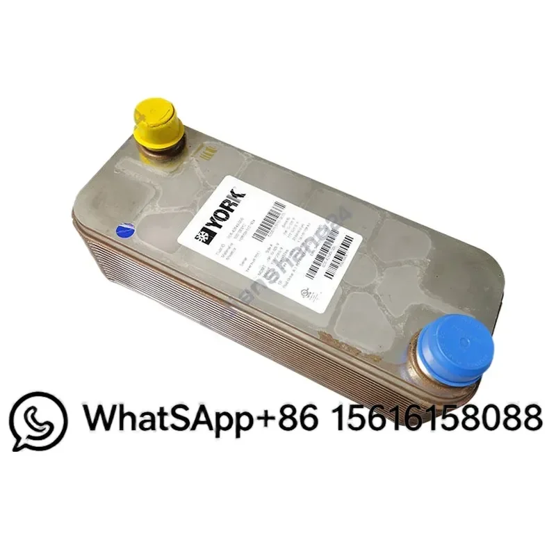 Oil Cooler Heat Exchanger for York 026-42649-000 026W37549 026W37958 026W41701-000 HVAC Refrigeration Parts Replacement