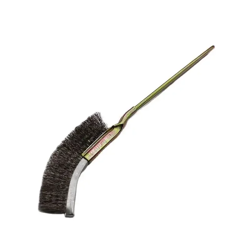 Curved Steel Soft Bonsai Brush Garden Cleaning Tool Hand Tools Safe and Eco-friendly Rust Removal Brushes