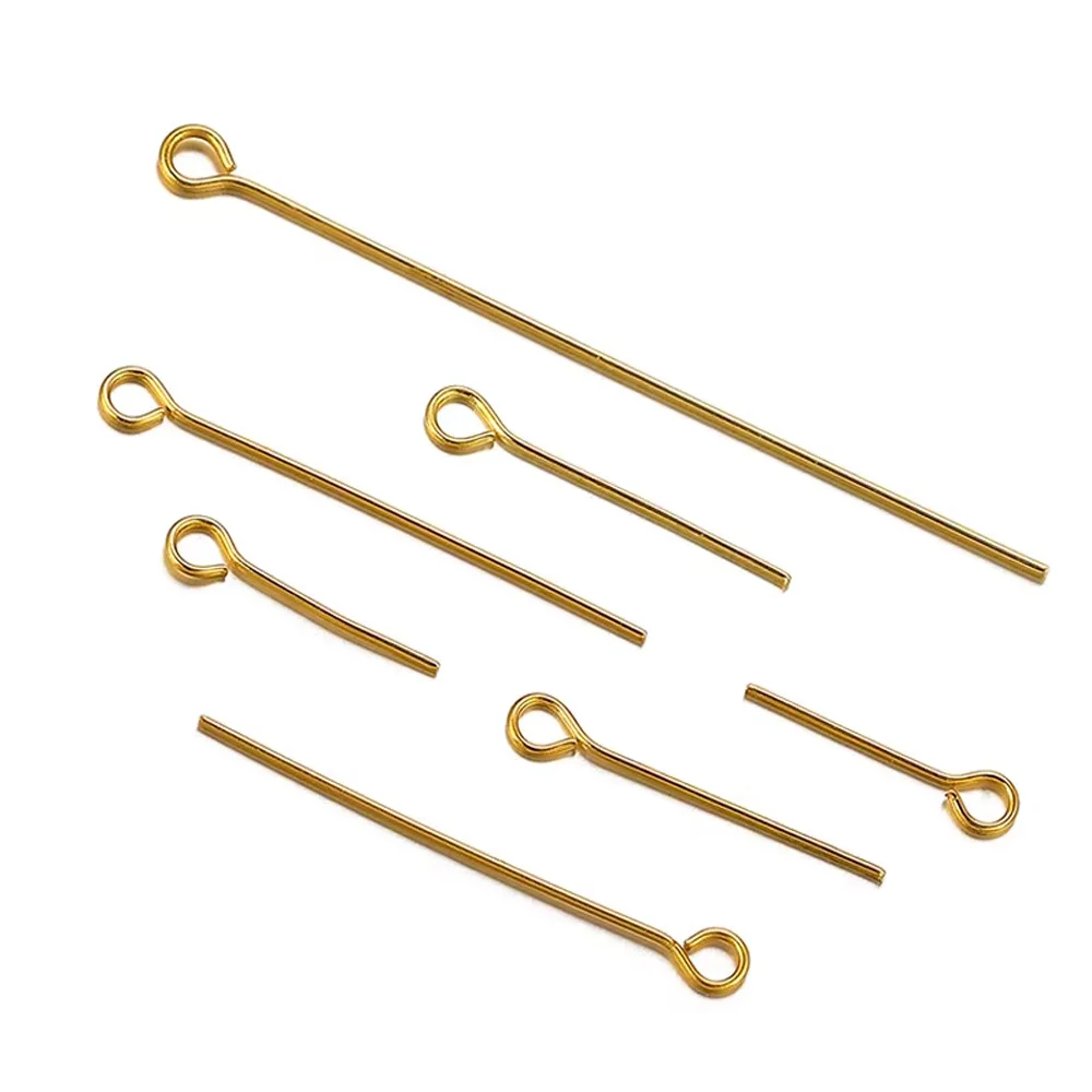 

100 шт. 20-70 мм гибкие шпильки из нержавеющей стали для женщин браслет ожерелье серьги изготовление ювелирных изделий DIY фурнитура ручной работы подарки