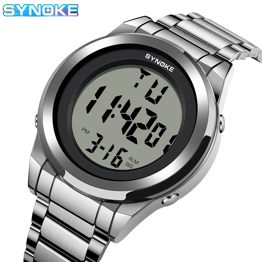 

Luxury Men Sports Watch Waterproof Large Screen Luminous Wristwatch Plastic Case Male Clock Relogio Masculino