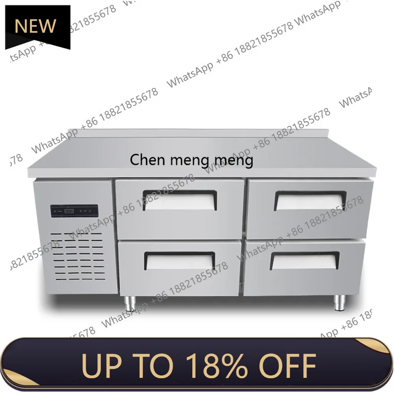 

MF fresh-keeping frozen workbench, direct cooling, air cooling, frost-free, drawer-type snacks, kitchen storage