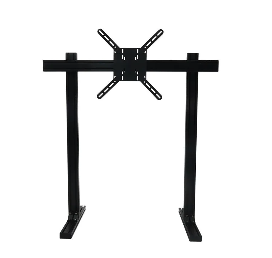 Aluminum Profile  Single Monitor Mount Art VESA Board Big Screen Hanger TV Monitor Stand For Sim Rig Racing Cockpit Simulator