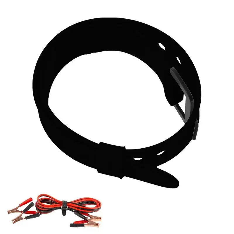 Hebilla de cinturón de almacenamiento de carga para acampada, correa de pestañas portátil para equipaje de carga, multifuncional, de viaje de goma duradera