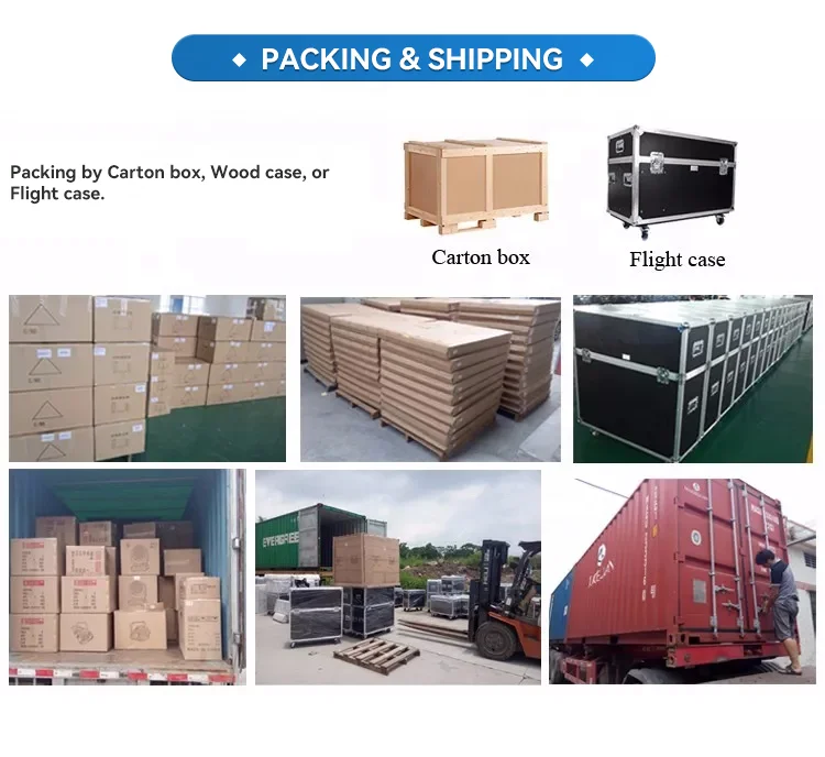 تخصيص HD كامل اللون في الهواء الطلق P3.91 P2.604 P2.976 P4.81 OEM/ODM RGB تأجير نظام التحكم NOVAStar شاشة عرض LED