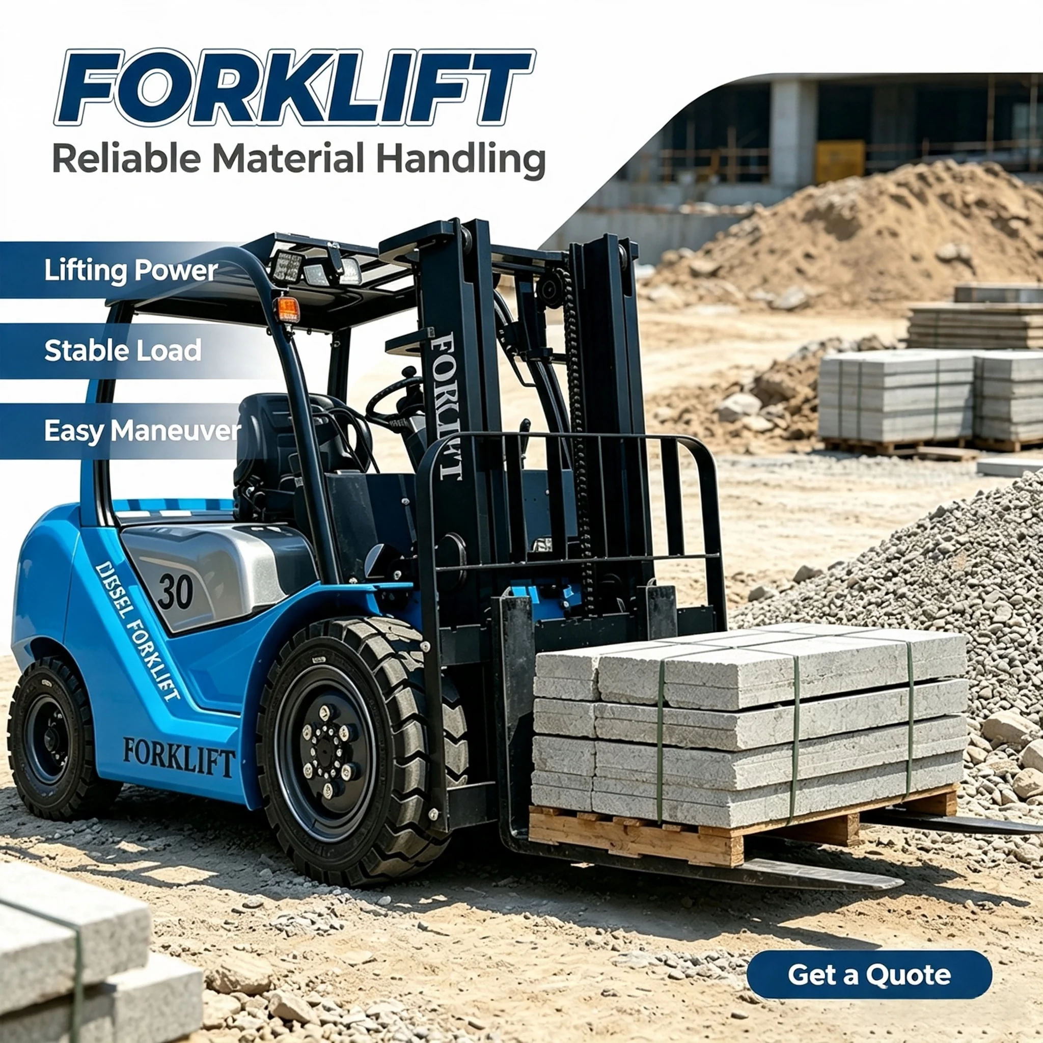 Optional Attachments  Energy Saving  forklift china 16 ton forklift rough terrain forklift 4wd indoor forklift
