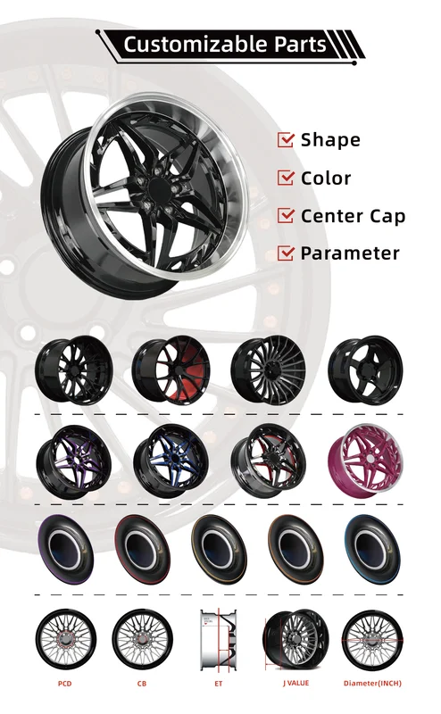 18-24 Inch Gold Ultra Light One Piece Forged VS-5RS Style Racing Wheel Rims Universal Passenger Car Aftermarket Wheels view 5