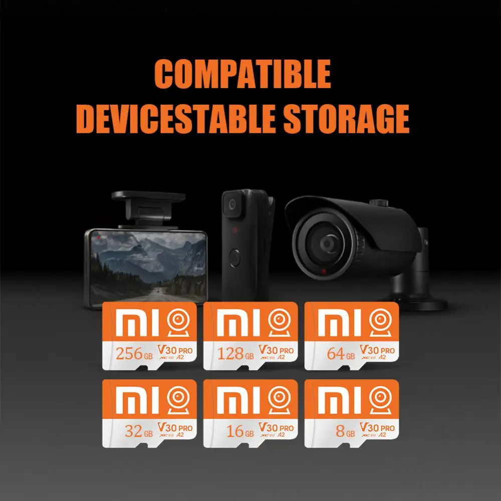 XIAOMI kartu mikro TF SD 2TB, kartu memori Flash Class10 kecepatan tinggi 100 MB/S 1TB 128GB 256GB untuk Nintendo Switch