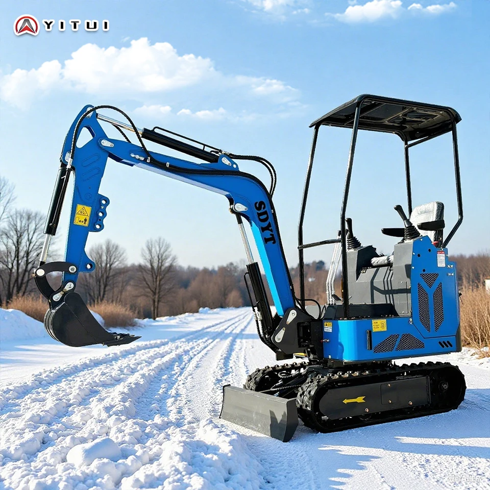 1.2 Tons Mini Excavator Customized Hydraulic Mini Digger CE EPA Euro 5 Certified Fast Delivery from Factory