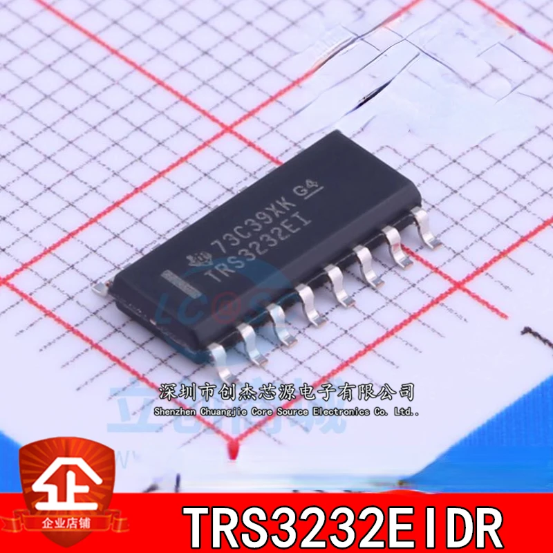 

5pcs New and original TRS3232EI TRS3232EIDR SOP-16 RS-232 Transceiver chip TRS3232EIDR SOP16