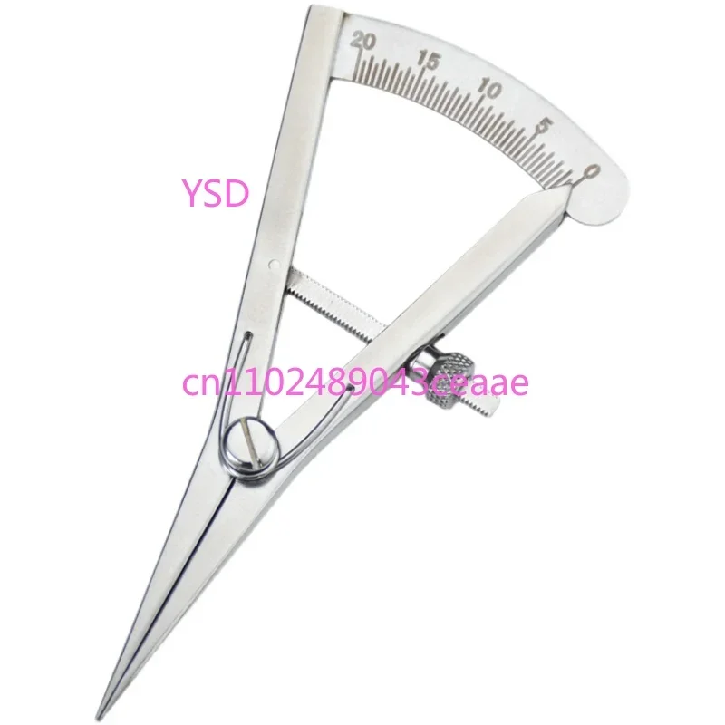 Fine Mini Spacing Gauge with Scale (Lockable, for Handmade Leather Goods DIY & Leather Craft, Model BJ)