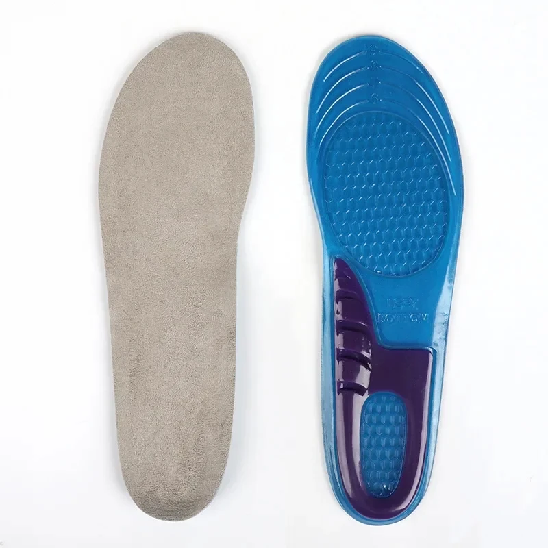 

1 Pair Non-slip Insoles Foot Care Orthotic Arch Support Silicone Insole for Sneakers Basketball Sport Shoe Insole Accessories