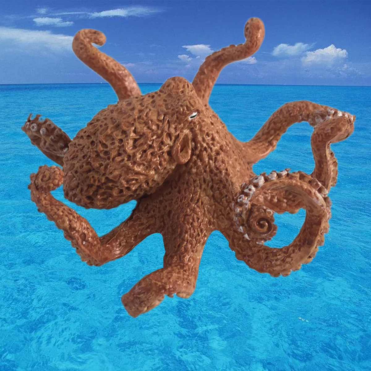 Simulation Octopus Figure Realistic Fun Toys Sea Animal Model Party Favors for Kids plastic octopus plastic octopus toy