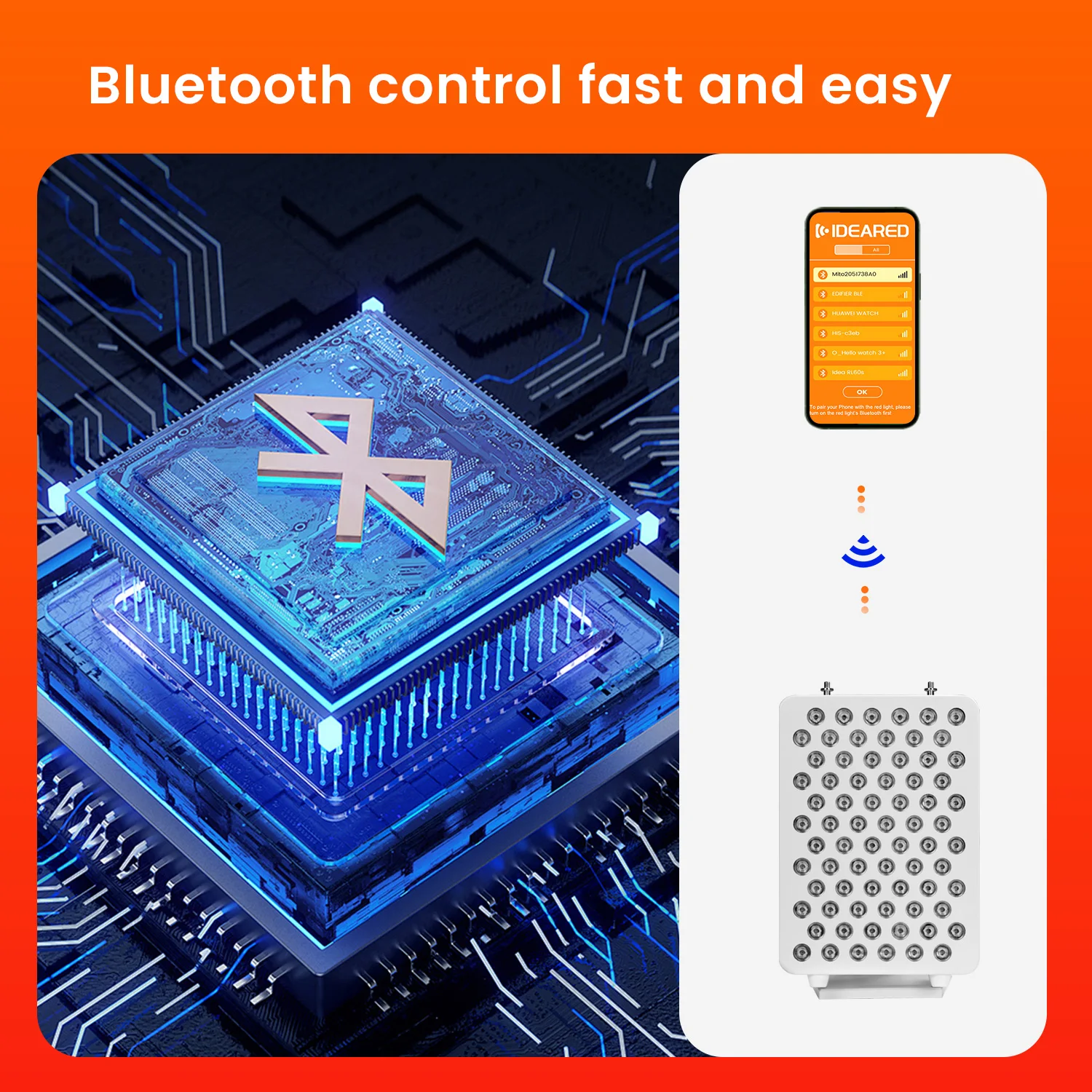 

GOOD Ideatherapy RLPRO100 Touch Screen Infrared Light Therapy Panel Infrared Healing Light Therapy Red Light Therapy