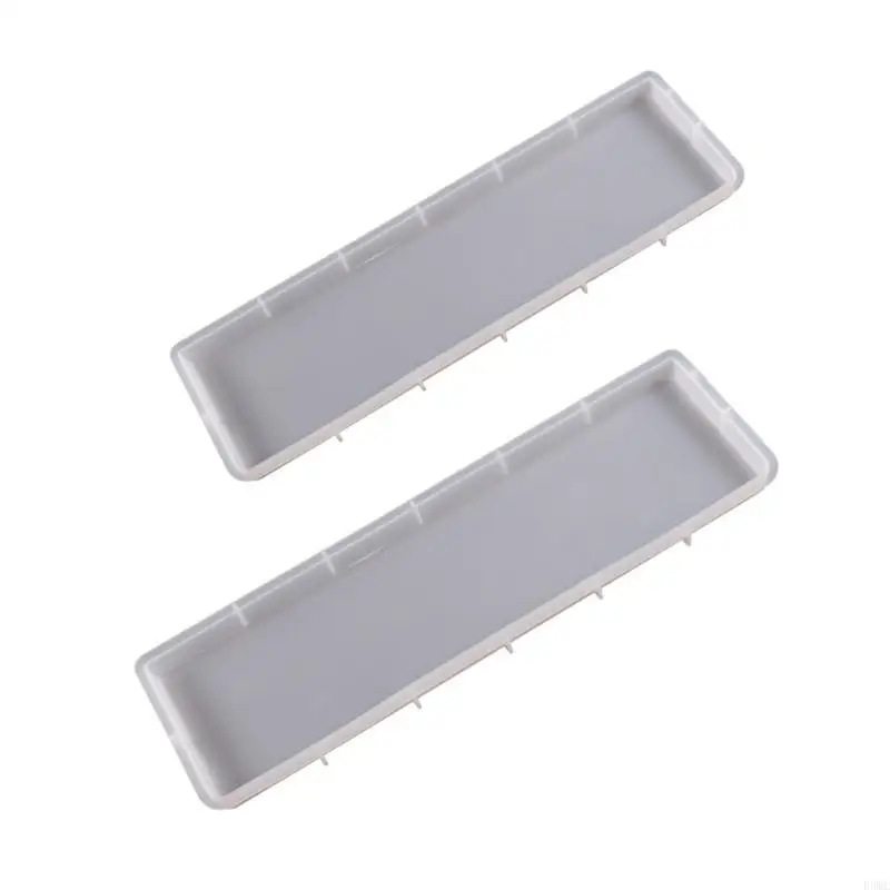 R3MC Keyboard Wrist Pad Resin Mold Silicone Keyboard Wrist Rest Pad Mold Crystal Epoxy Mold Rectangle Desktop Ornaments Mold
