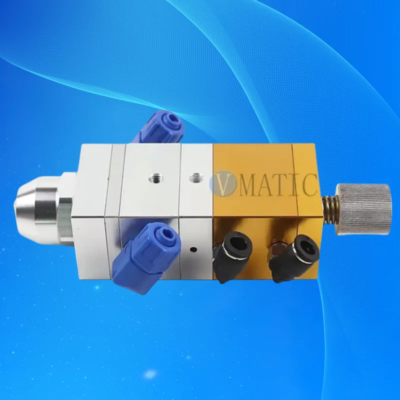 ‌1:1 Ratio Dispensing Valve | ABS & Rubber Mixing System with Anti-Drip for Automotive & Electronics Fast Ship‌