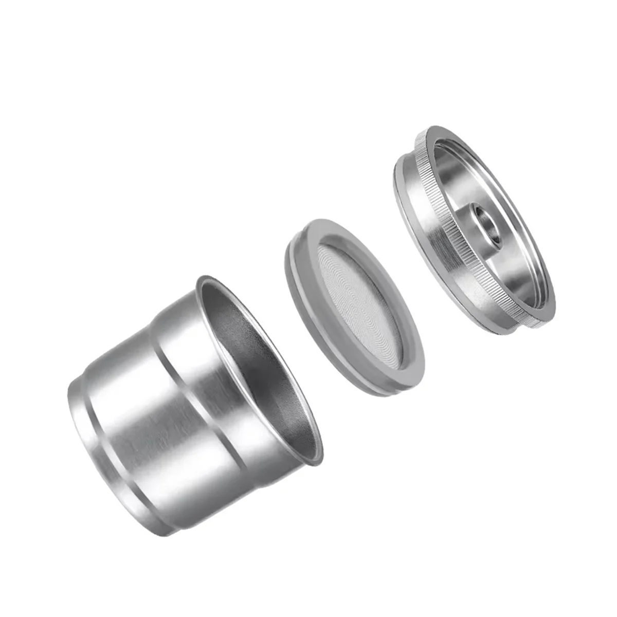 1 قطعة كبسولة قابلة لإعادة الاستخدام ل كبسولات إسبرسو القابلة لإعادة الملء الفولاذ المقاوم للصدأ مرشح القهوة جراب ل X7/ Y3/ Y5