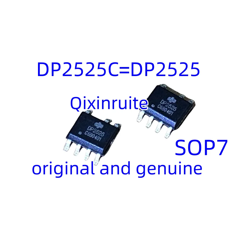 Qixinruite   Original DP2525C=DP2525 SMD SOP7 Charging Adapter Management IC