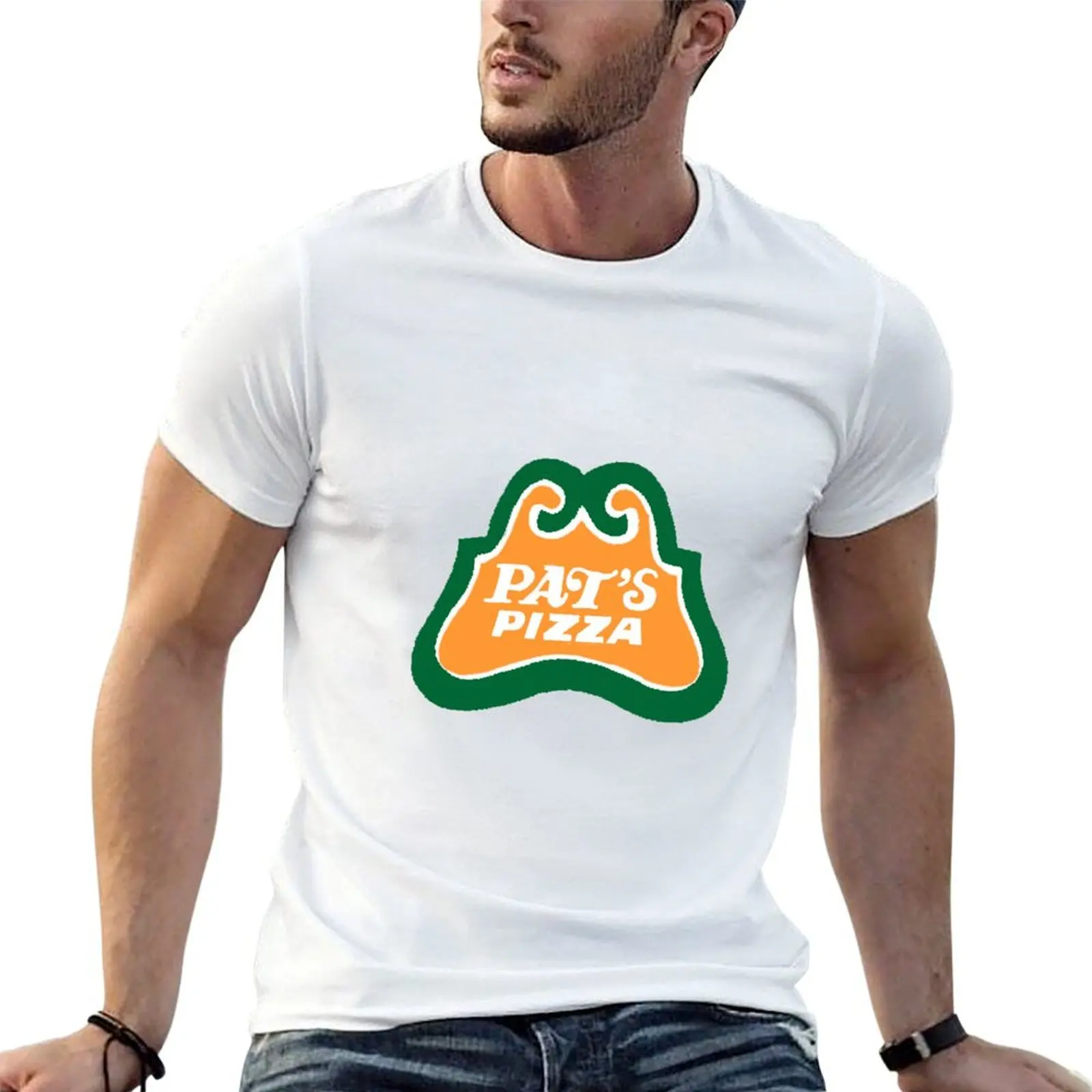 

pats pizza T-Shirt mens graphic t shirts men t shirt cotton 100% t shirt men 100% cotton luxury brand T-shirt