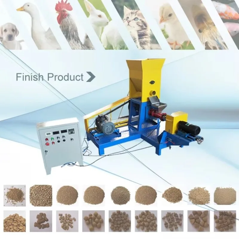 Machine Manufacturers Philippine Floating Fish Food Feed Pellets Machine Customized