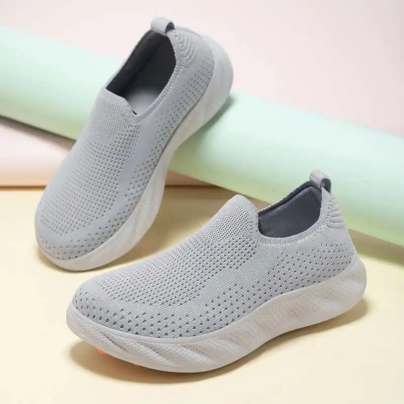 Breathable Mesh Non-Slip Lightweight Casual Shoes for Men Outdoor Walking Travel Comfortable Soft Fashion Sneakers