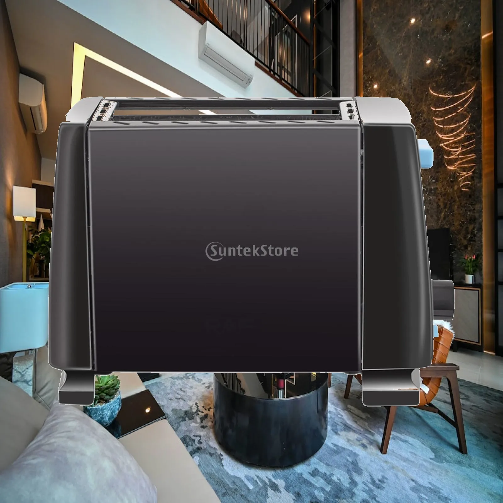 Bread Toaster Fast Heating 2 Slice Electric Toaster Oven Mini Toast Machine Easy Clean for Household Breakfast