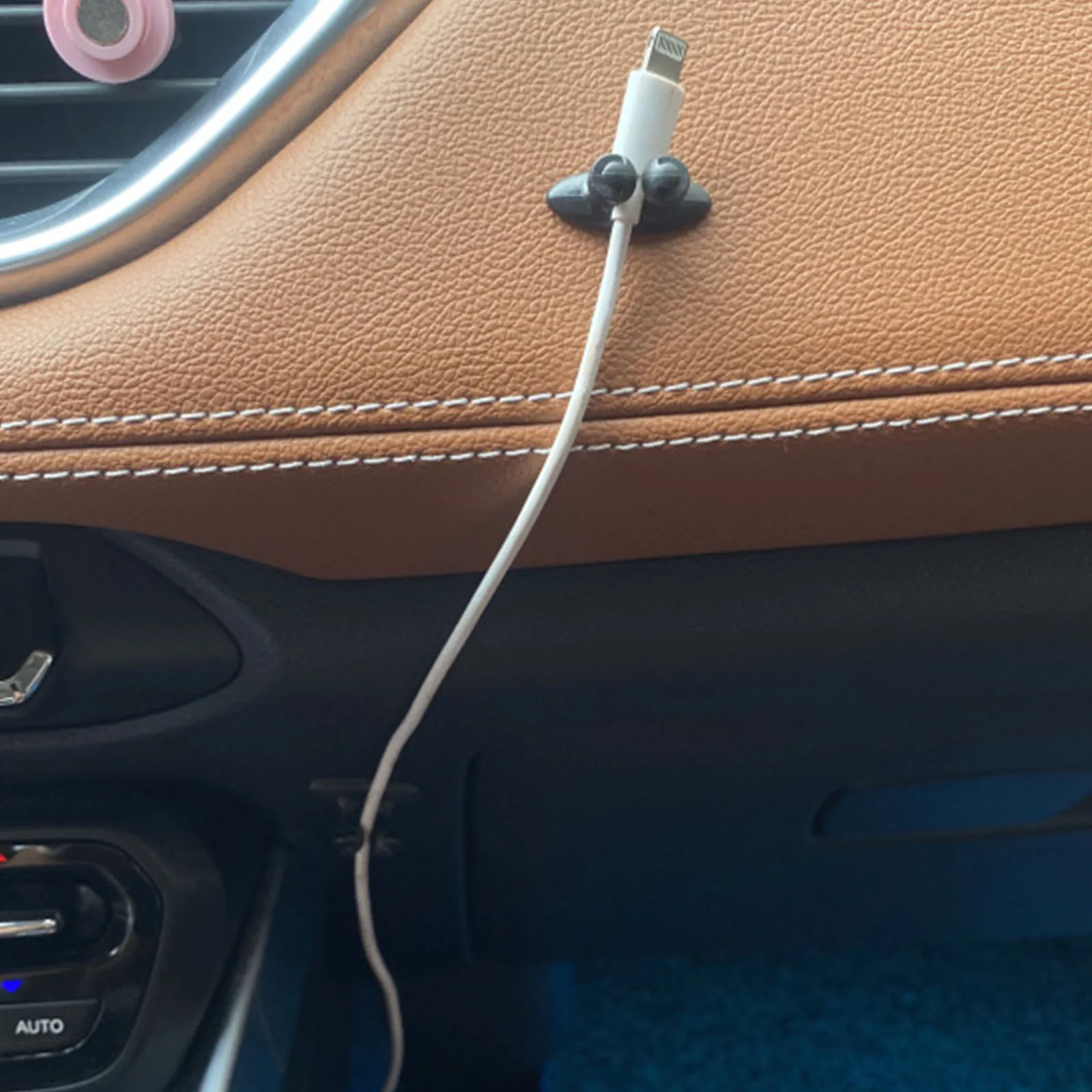 Fermacavi per auto appiccicosi fermacavi fermacavi fermacavi clip adesive portacavi forte