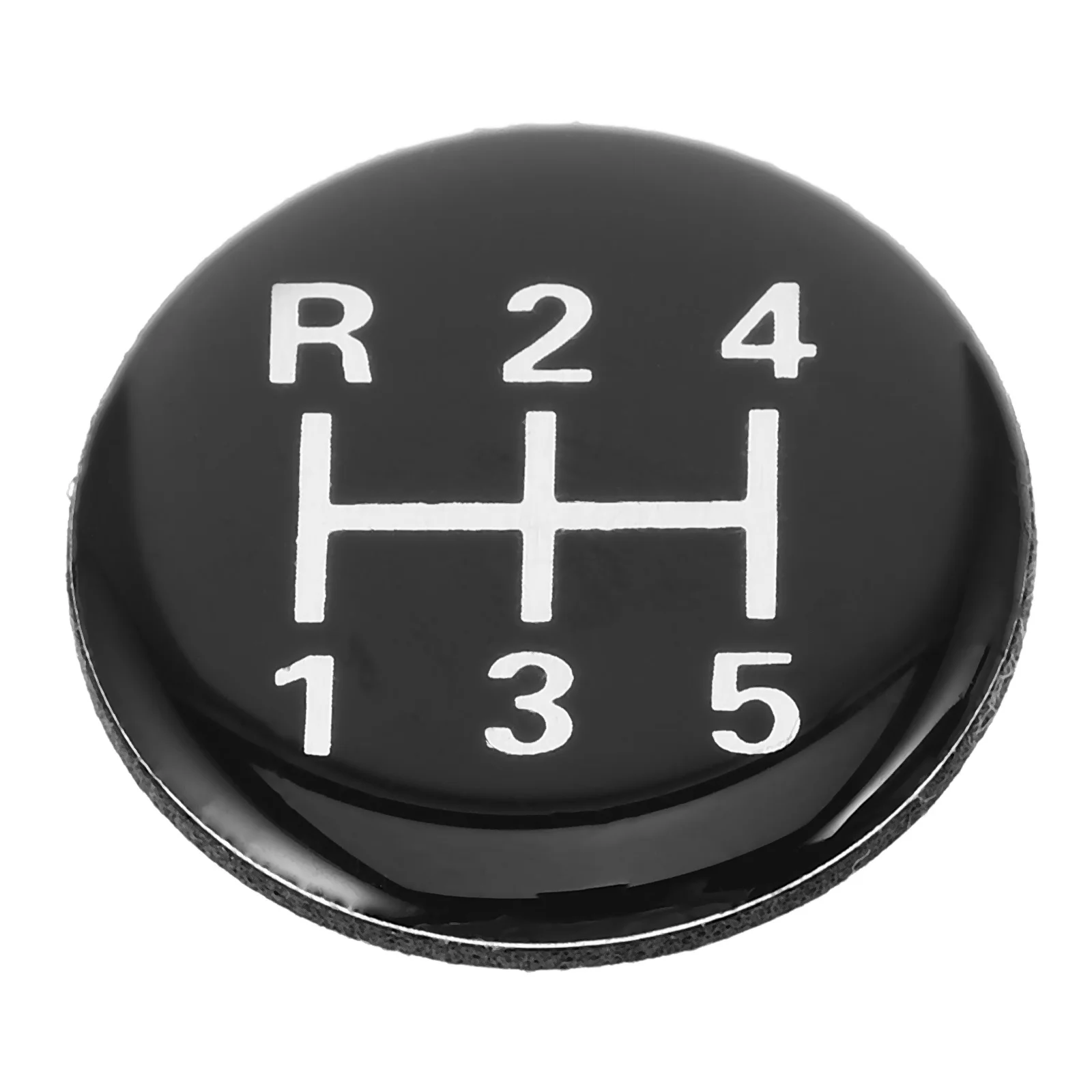 

Universal Gear Shift Sticker 5-Speed Manual Transmission Car Decal Round Stick Shift Manual Sticker Car Accessories Gear Knob