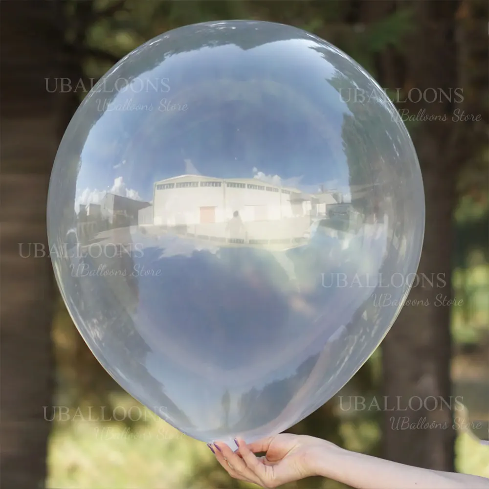 18/24/36inch Transparent Balloons Big Large Helium Clear Latex Balloons for Birthday Baby Shower Christmas Wedding Party Decor - view 6