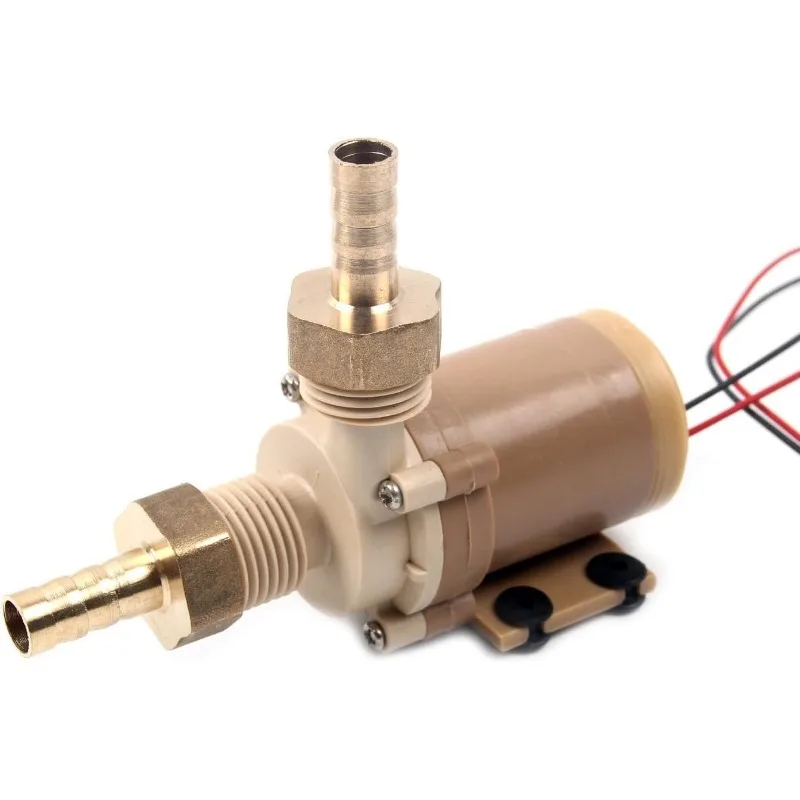 

12V 6W brushless DC water pump, ceramic pump core, silent high temperature hot water circulation pump, water pump