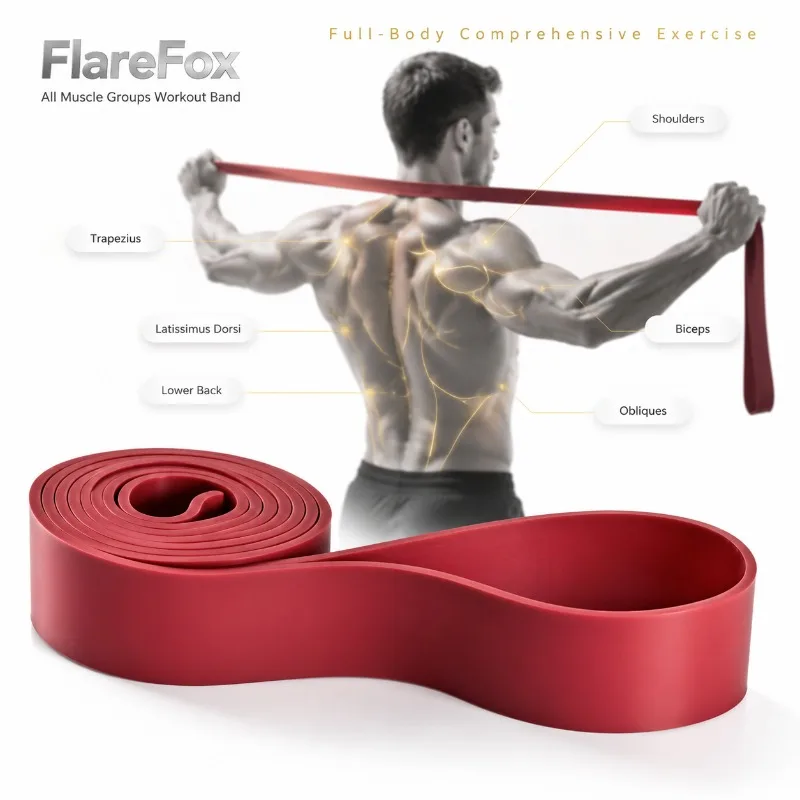 Resistance Band for Exercise, Yoga, Gym and Pull-Up Assistance description 4