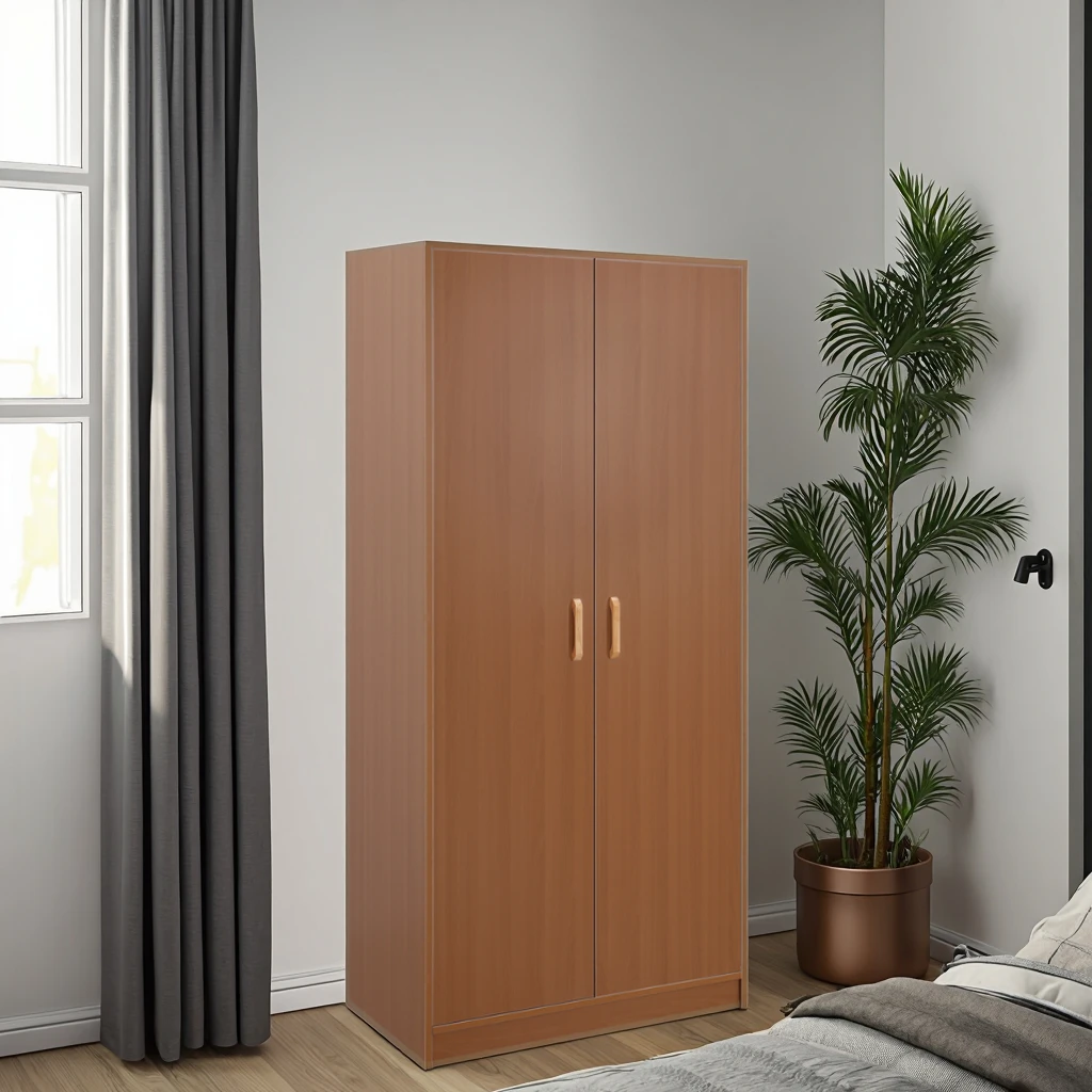 خزائن وخزائن خشبية مخصصة لغرفة النوم، منظم خزانة ملابس حديث متعدد الطبقات لفراش الملابس #3