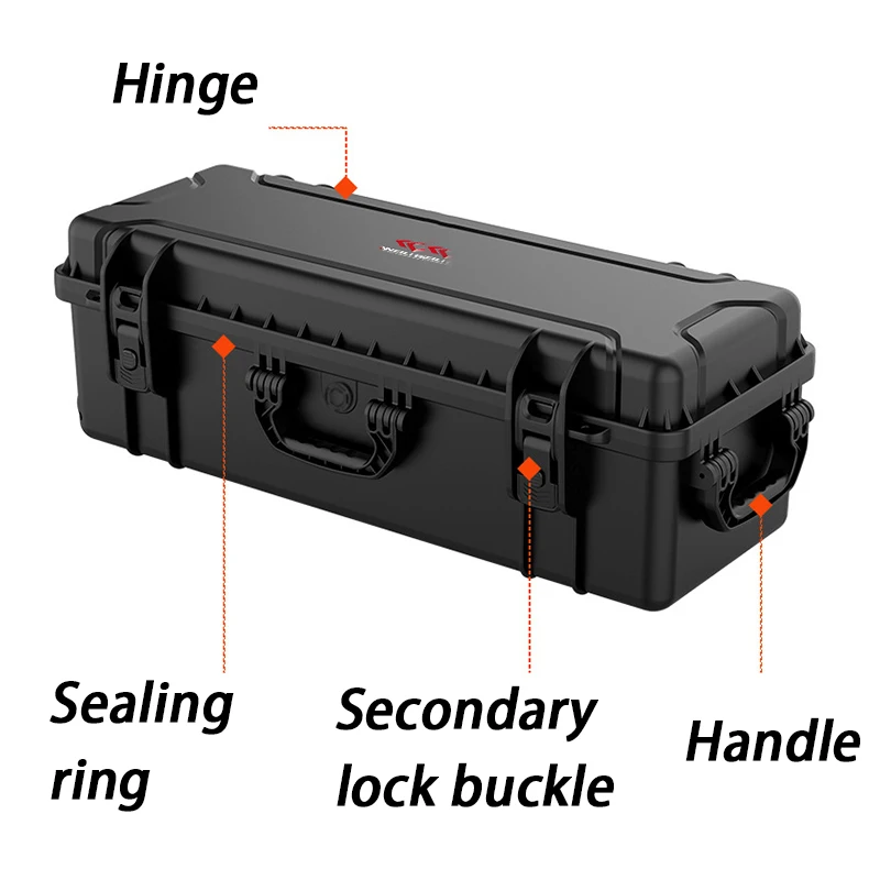 防水ツールケース屋外ハードケースツール収納ボックスポータブル専門機器収納ボックスホイール付き大型ツールボックス
