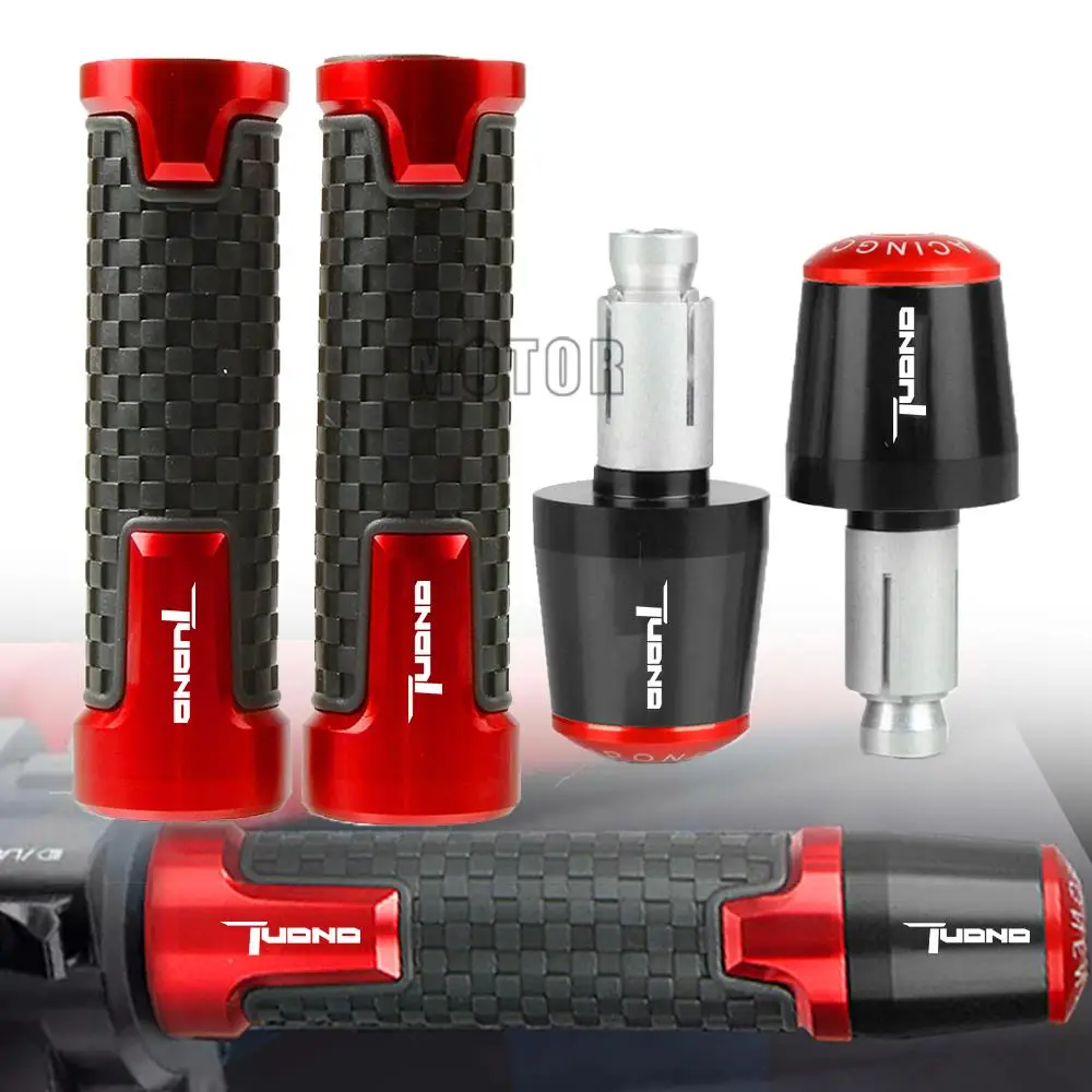 

Motorcycle CNC Aluminum For APRILIA TUONO 2003 2004 2005 2006 2007 2008 2009 2010 11 tuono 7/8'' 22mmHandlebar Handle Grip Ends