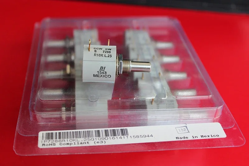 Original imported BI 7286 precision multi turn potentiometer from the United States, 10 turns 2W R 1K 2K 5K 10K