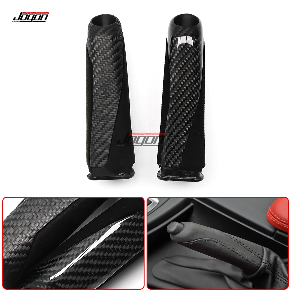 

Carbon Fiber Handbrake Cover for BMW F20 F30 F23 F32 F33 1 2 3 Series M2 M3 M4 F80 F82 F83 F87 Gear Head Grip Handle Lever