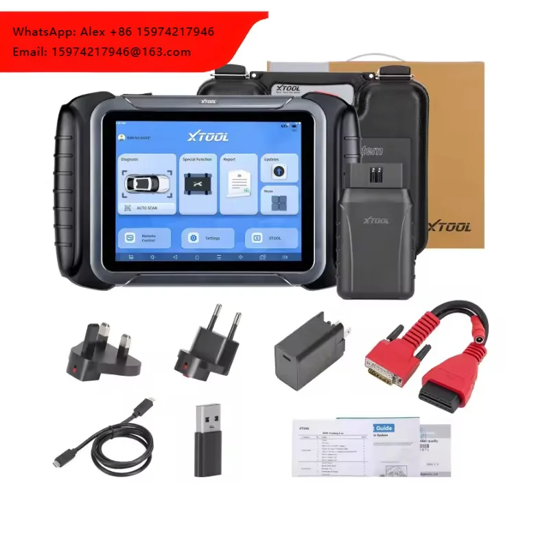 Xtool D8W Wifi Doip Upgraded Of D-8 OBD2 Scanner ECU Coding Key Programming Full System Diagnostic Tool 21 Languages