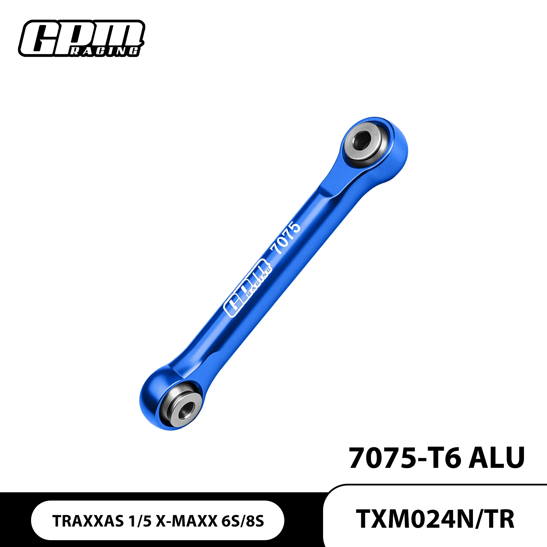 GPM Alloy 7075 Steering Linkage For 7747 TRAXXAS 1/5 X-Maxx 6S 8S / Funco Pro -77086-4