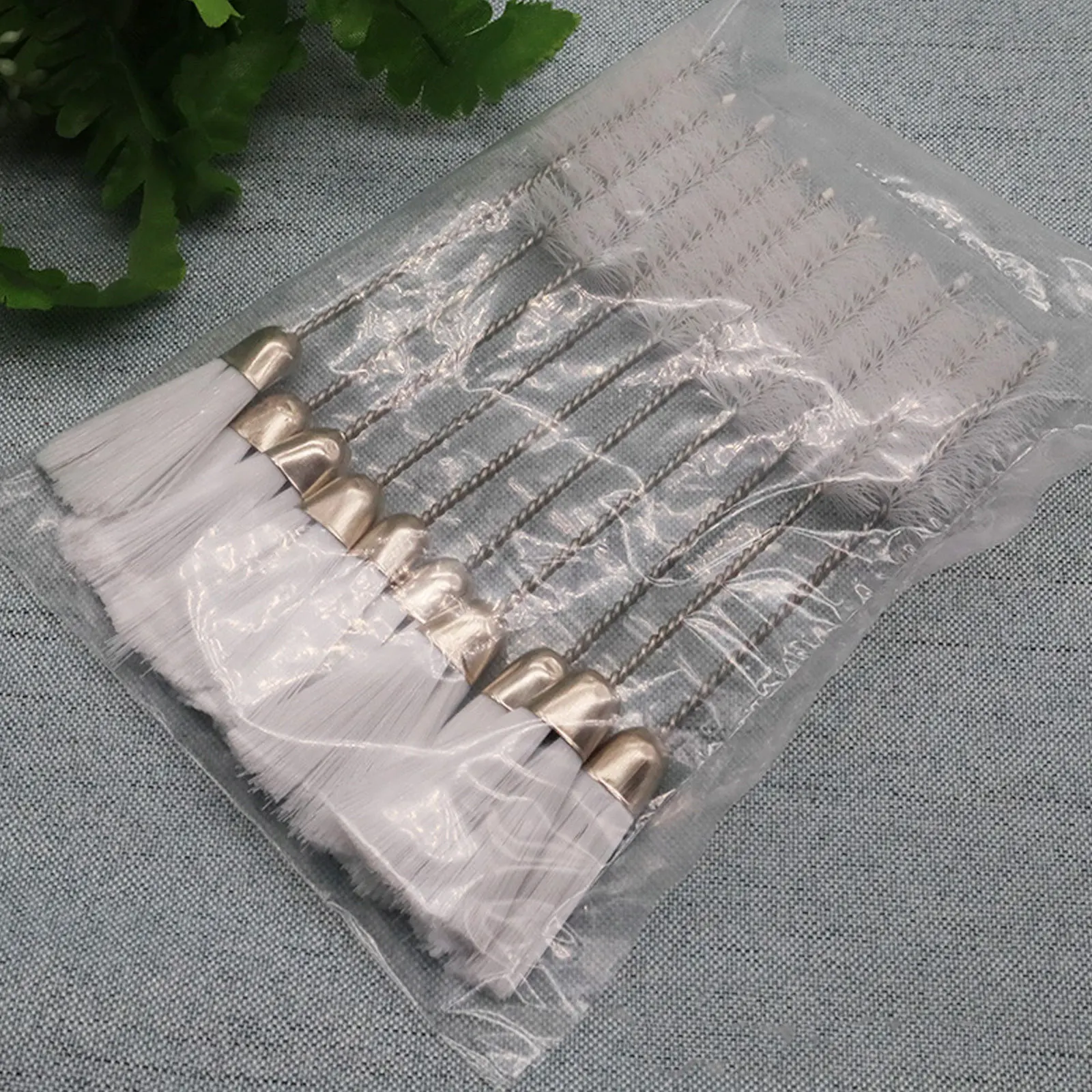 10Pcs Double-Headed Cleaning Brushes Multi-Purpose Sewing Machine Dust Cleaner Keyboard and Slots Cleaning Tools