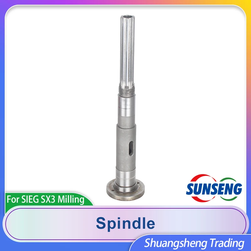 milling machine spindle is suitable for SIEG SX3-002&JET JMD-3 drilling and milling machines