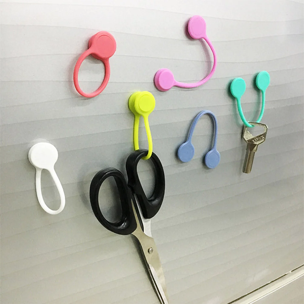 3Pcs Wire Holder Magnet Cable Winder Earphone Cord Organizer Multi-functional Cord Holder Cable Wire Organizer