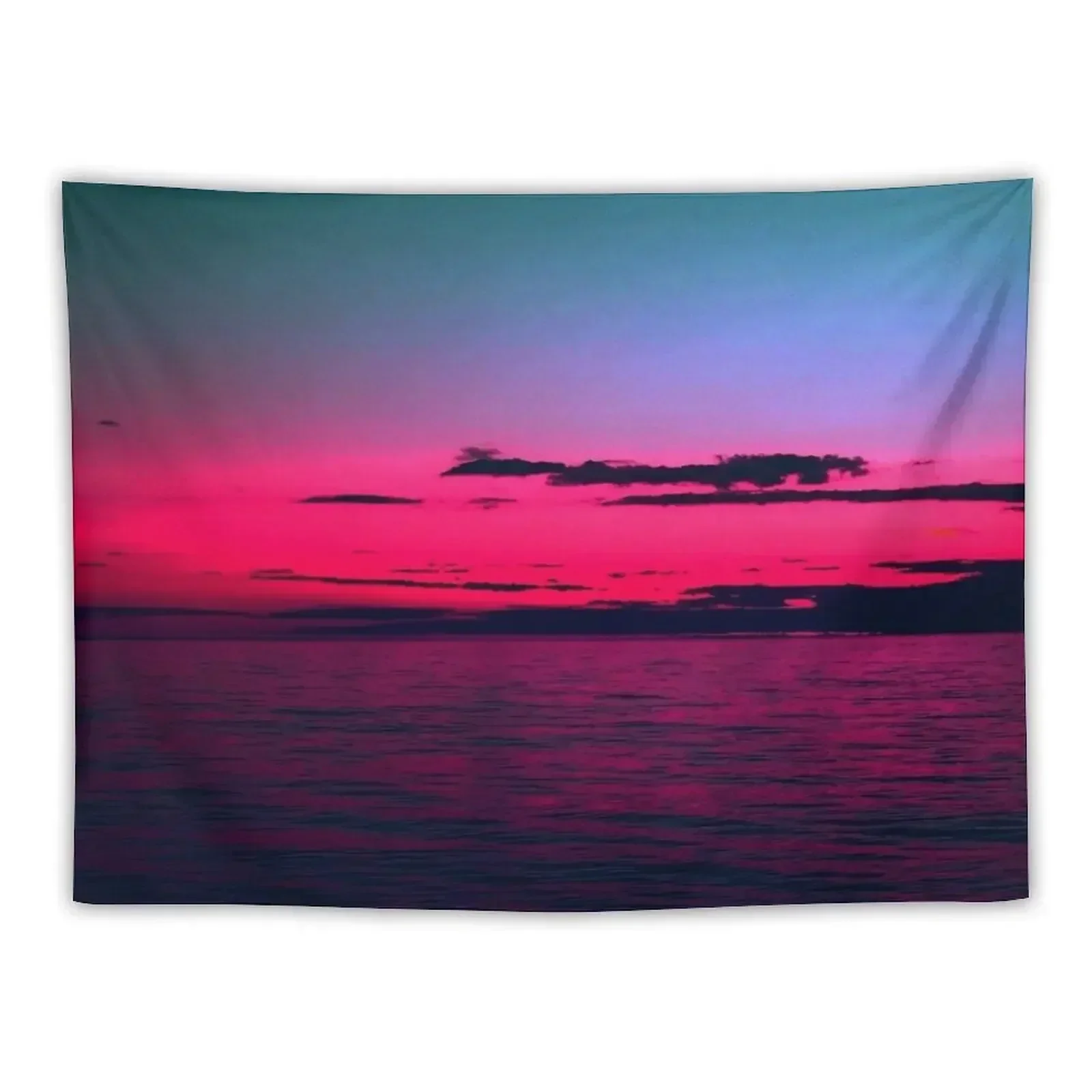 

PInk Sunset Tapestry Decorative Wall Decor Home Room Aesthetic Tapestry