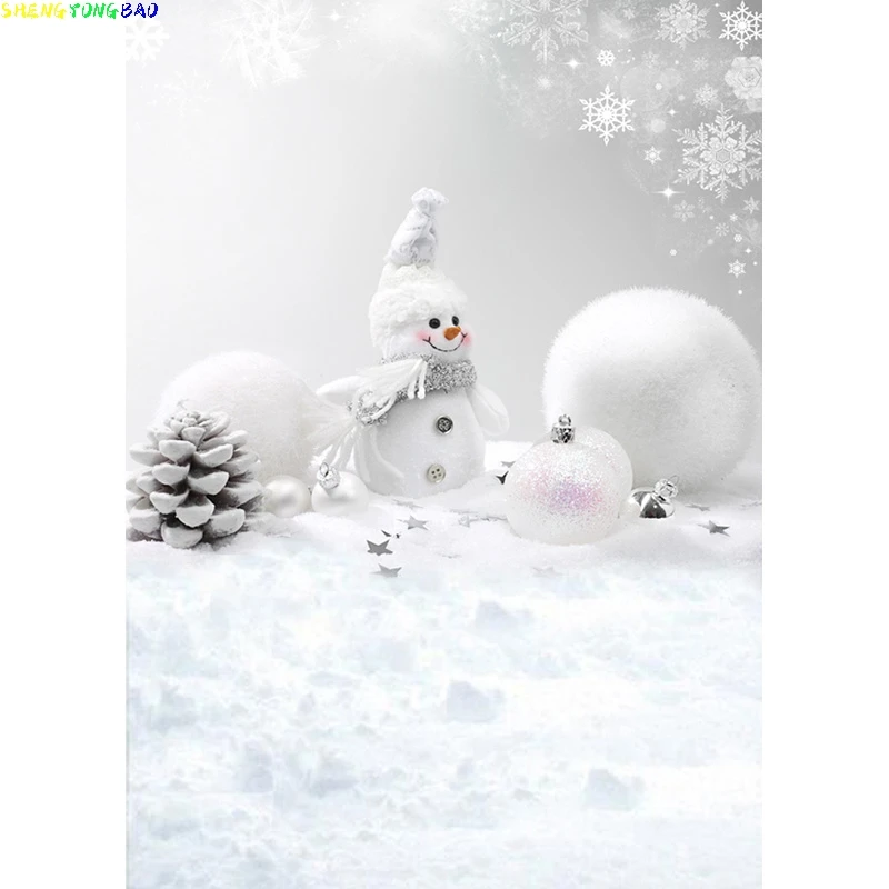 Vinyl Custom Christmas Theme Photography Background Children Portrait Backdrops For Photo Studio Props  CXZM-40