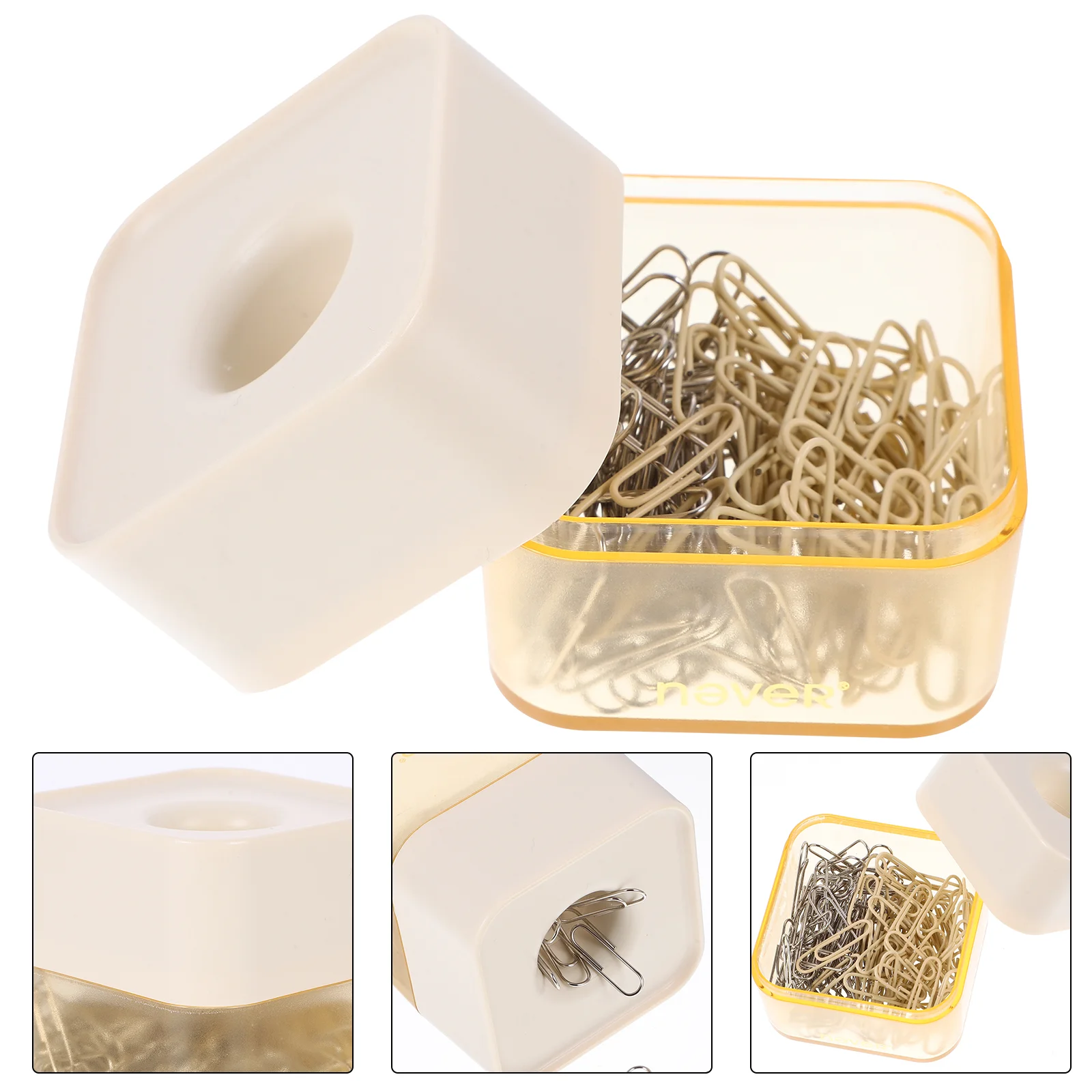130 Pcs Office Supplies Paper Clip Paperclip Unique Clips for Small Clamp Marking
