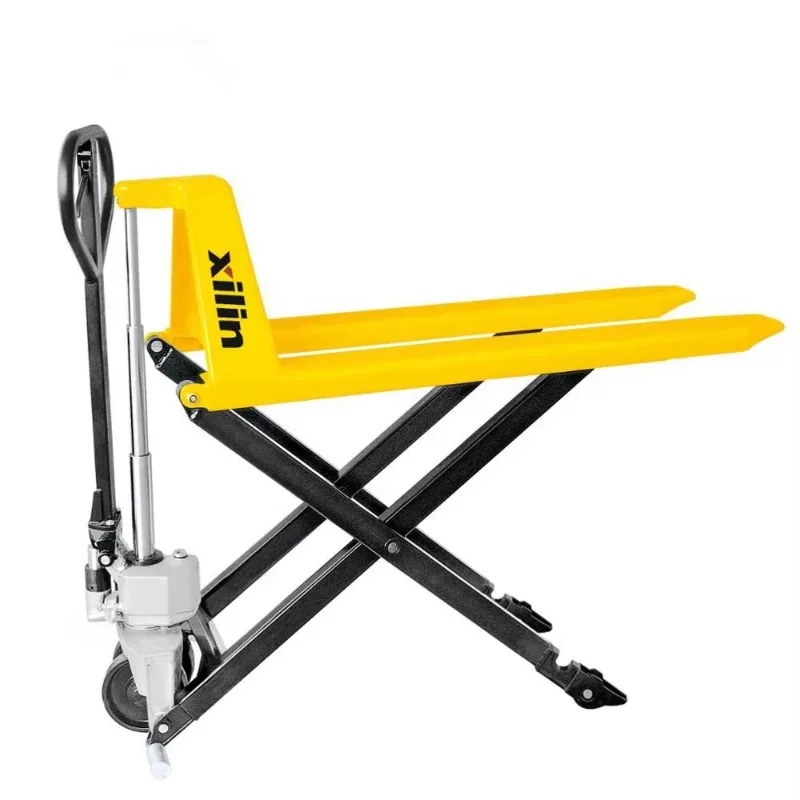 

Xilin 2200lbs Manual Hydraulic High Scissor Lift Pallet Truck