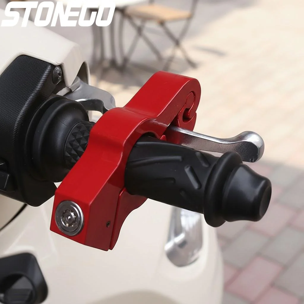 

Усиленный противоугонный замок для мотоцикла и квадроцикла, замок на руль, защитный тормозной замок для питбайка, прочный инструмент