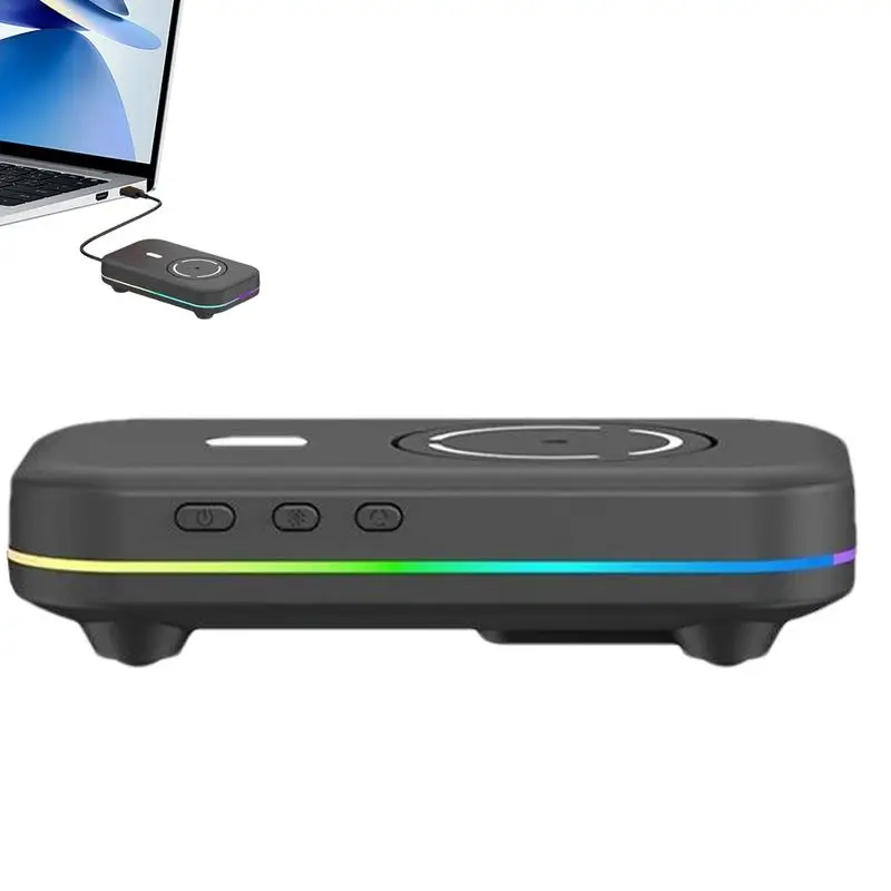Ergonomic Mice ABS RGB Light LED Electric Moving Mice Desktop Device Tabletop Supplies For Thanksgiving Christmas Women Men