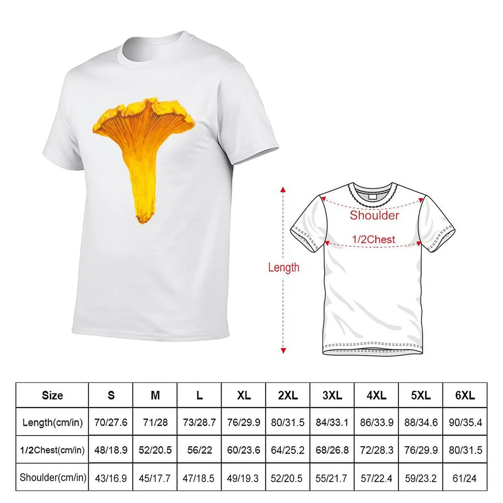 plain ol' chanterelle T-Shirt football t shirt oversized t shirt mens plain t shirts