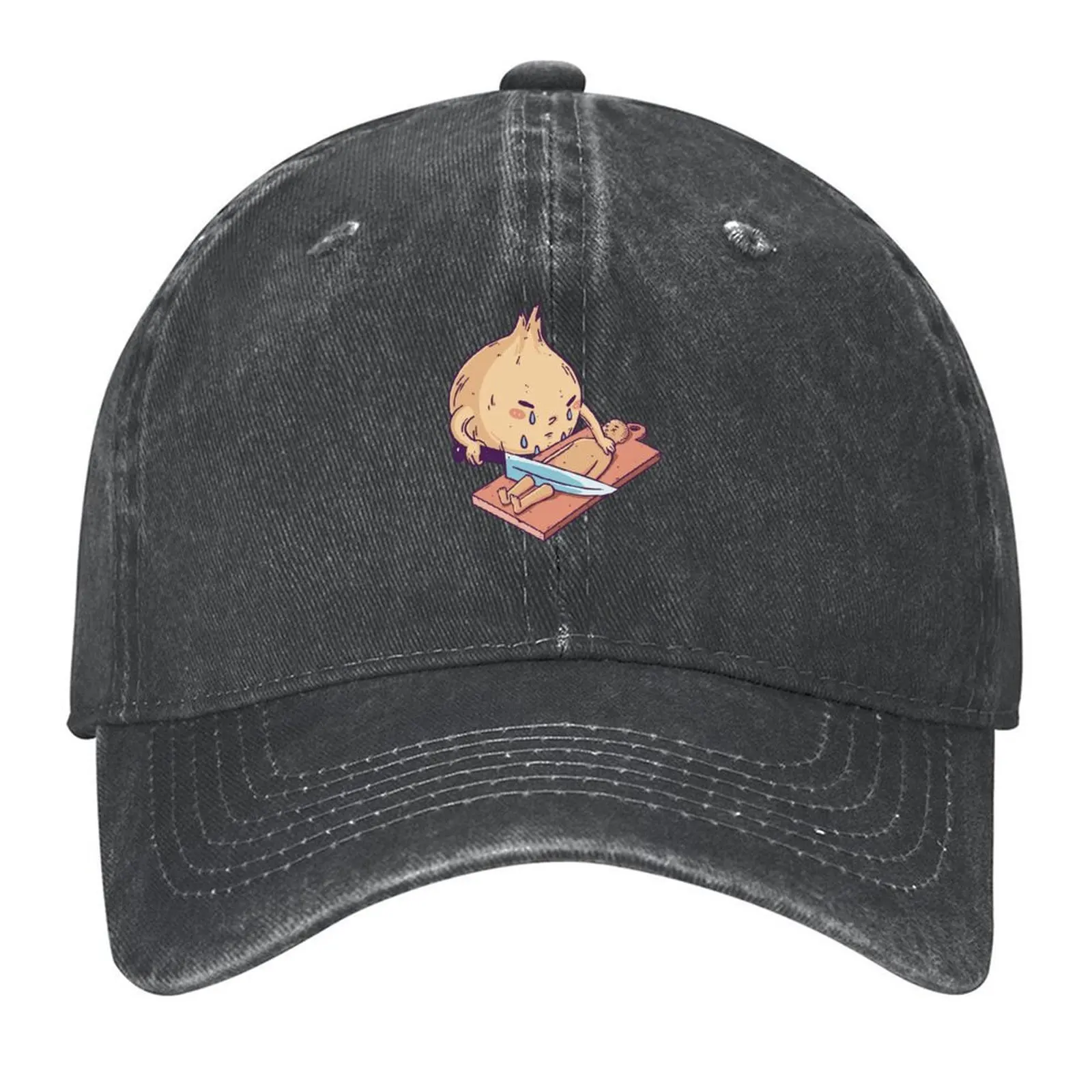 

Crying Onion Baseball Cap Hat Baseball Cap Luxury Man Hat Golf Wear Bobble Hat Hats For Women Men's