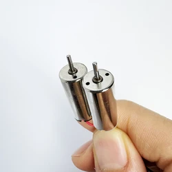 2pcs 8.5mm*20mm 8520 CW+CCW Coreless Motor DC 3.7V 50000RPM High Speed with Cooling Hole for RC Drone Quadcopter