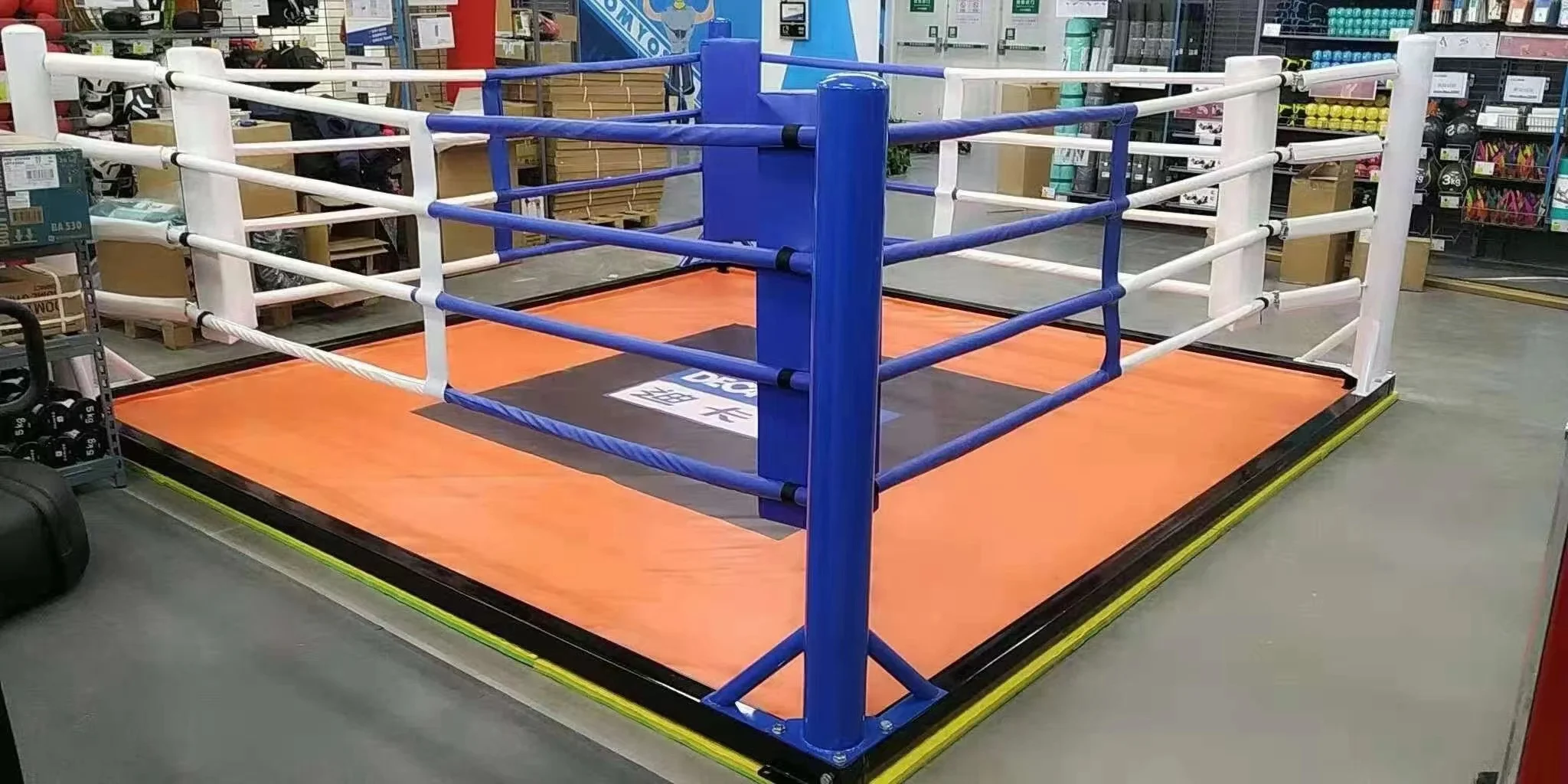 Chinese factory custom high quality martial arts equipment boxing ring floor octagonal cage Mma cage